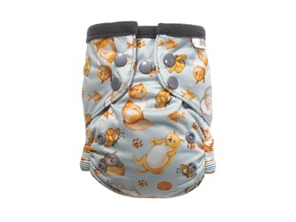 Kapsová plenka (S), bez křidélek - Kočičí snění PAT