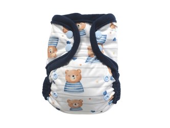 Svrchní kalhotky (S), bez křidélek - Medvěd námořník PAT