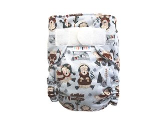 BIO Bambusová kapsová plenka (S) - Ovčí radovánky SZ