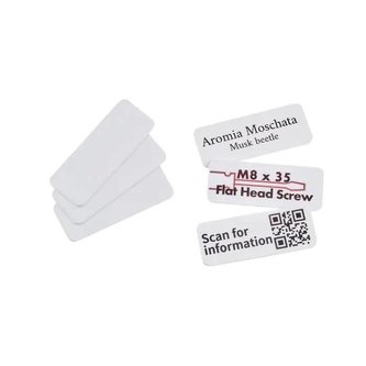 COLOP e-mark PVC samolepící kartička 45 x 18 mm, 1 balení = 50 ks (pro e-mark, GO)