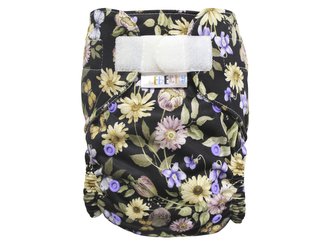 BIO Bambusová kapsová plenka (M) - Noční zahrada SZ