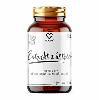 Goodie Ústřice prášek - sušený mrazem čistý extrakt 120 kapslí