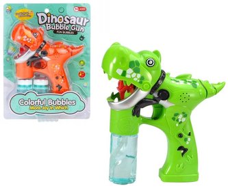 Pistolet na bańki dinozaur MIX
