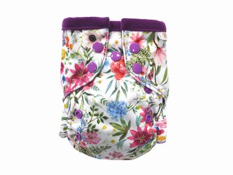 Kapsová plenka (S), bez křidélek - Hortenzie PAT