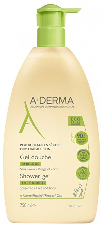 A-DERMA Sprchový gel (Ultra-Rich Shower Gel) 750 ml unisex