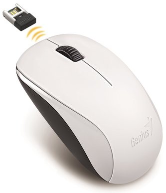 GENIUS myš NX-7000/ 1200 dpi/ bezdrátová/ bílá