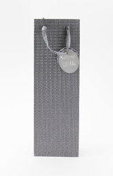 Taška lahev Glitter šedá