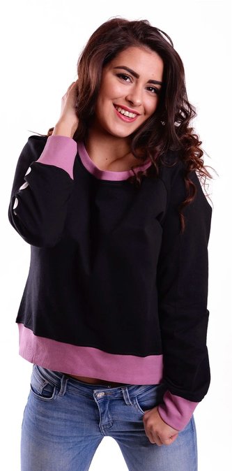 Mikina Lorein Black - M