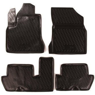 Gumové koberce CITROEN C4 Picasso, 01/2007-2013 SIXTOL
