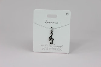 Přívěsek MAKE ME HAPPY Houslový klíč