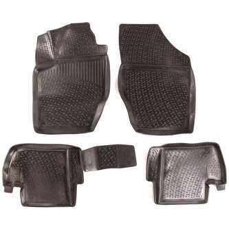 Gumové koberce Citroen C4 II Sedan (N) (11/2009-)  (3D) SIXTOL