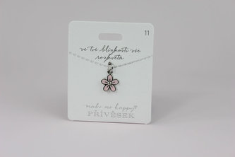 Přívěsek MAKE ME HAPPY Květina