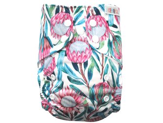 BIO Bambusová kapsová plenka (M) - Protea královská PAT