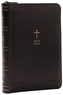 KJV Compact Bible w/ 43,000 Cross References, Black Leathersoft with zipper, Red Letter, Comfort Print: Holy Bible, King