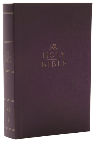NKJV Compact Paragraph-Style Bible w/ 43,000 Cross References, Purple Softcover, Red Letter, Comfort Print: Holy Bible,