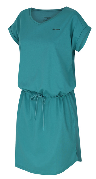 Dámské šaty Dela L fd. turquoise - XL