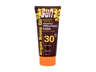 Vivaco Sun Opalovací přípravek na tělo Argan Bronz Oil Tanning Cream 100 ml SPF30 unisex