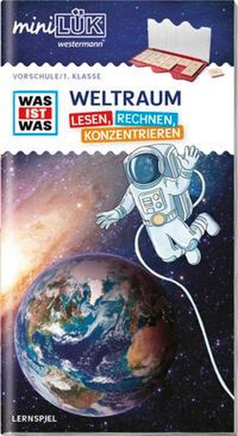 miniLÜK. Kindergarten/ Vorschule: WAS IST WAS WELTRAUM - Lesen, Rechnen, Konzentrieren