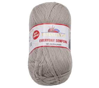 Příze HiMALAYA EVERYDAY SENFONi - šedobéžová - 100g / 196 m