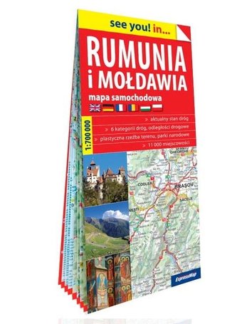 See you! in... Rumunia i Mołdawia 1:700 000