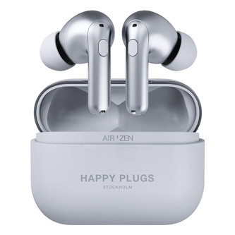 HAPPY PLUGS Air 1 Zen stříbrná