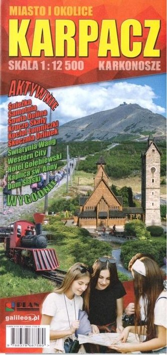 Mapa dla aktywnych - Karpacz i okolice w.2023