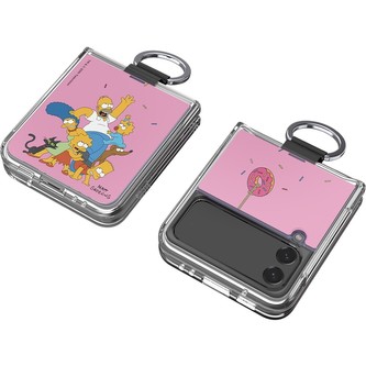 Samsung Simpsons Ring Insert pro Samsung Clear Kryt na Galaxy Z Flip 4