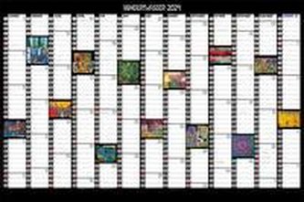 Hundertwasser Jahresplaner Art 2024