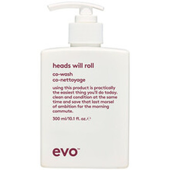 evo Mycí kondicionér pro kudrnaté a vlnité vlasy Heads Will Roll (Co-Wash) 300 ml woman