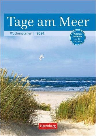 Tage am Meer Wochenplaner 2024