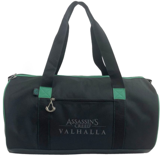Cestovní taška Assassin's Creed: Eivor (49 x 22 x 22 cm) černý polyester