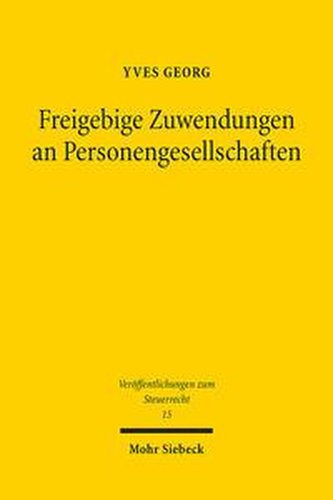 Freigebige Zuwendungen an Personengesellschaften