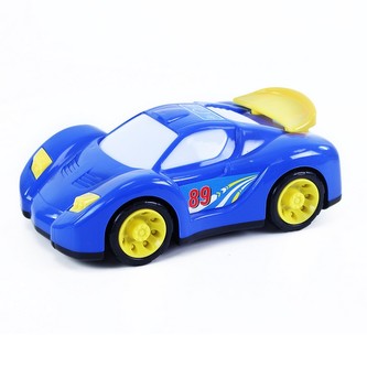 auto policie se zvukem a světlem