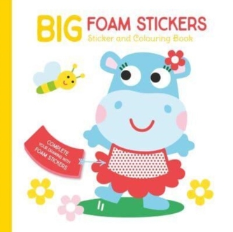 Big Foam Stickers: Hippo
