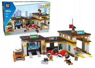 Klocki Blocki 686 el. MyCity Stacja Obsługi