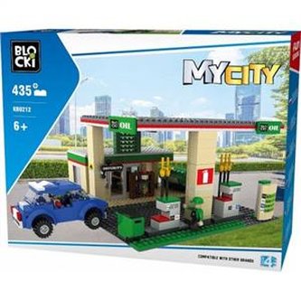 Klocki Blocki 435 el. MyCity Stacja benzynowa