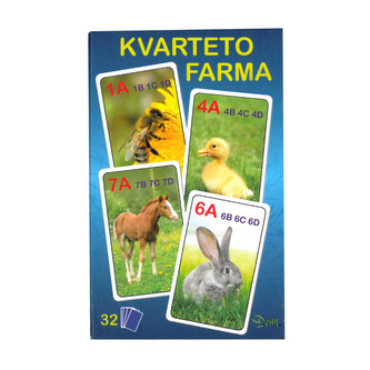 karty kvarteto Farma