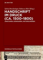 Handschrift im Druck (ca. 1500-1800)