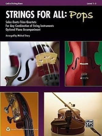 Strings for All: Pops: Cello/String Bass, Level 1-3