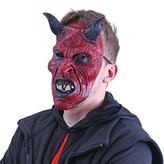 Maska čert s rohy, dospělá