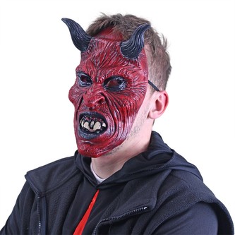 Maska čert s rohy, dospělá
