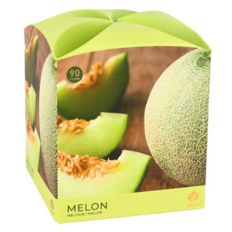 ARÔME Svíčka 90 g, ve skle a flower boxu, Melon