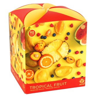 ARÔME Svíčka 90 g, ve skle a flower boxu, Tropical Fruit