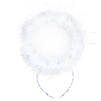 čelenka - svatozář andělská s peřím