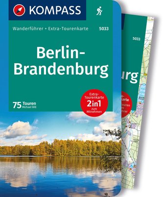 KOMPASS Wanderführer Berlin-Brandenburg, 75 Touren