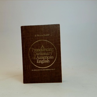A pronouncing dictionary of American English
