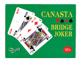 karty canasta v papírové krabičce