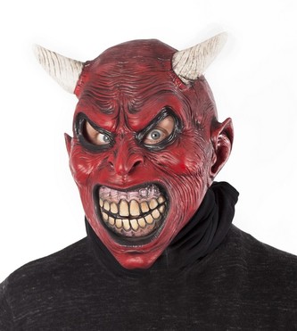 maska čert/ďábel