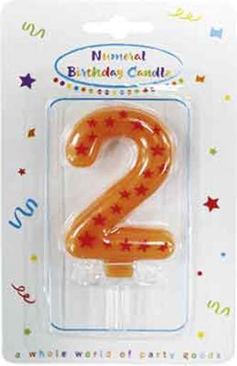 Narozeninová svíčka č. 2