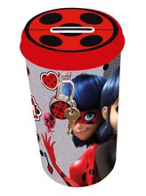 Pokladnička plechová velká Kouzelná beruška a černý kocour